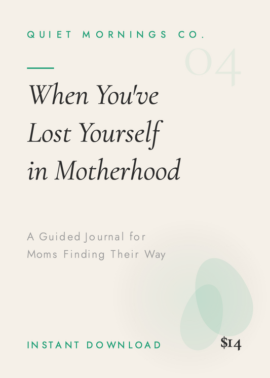 When You've Lost Yourself in Motherhood