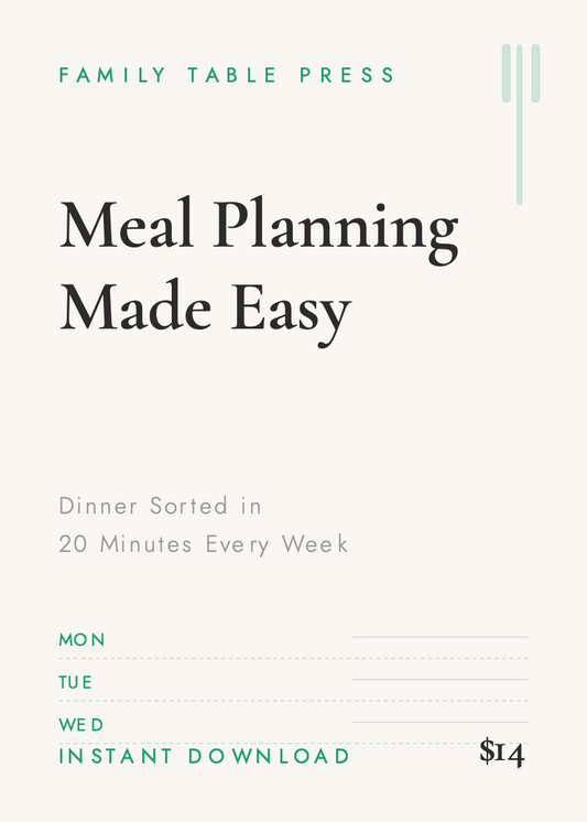 Meal Planning Made Easy